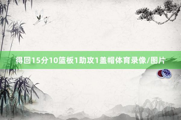 得回15分10篮板1助攻1盖帽体育录像/图片