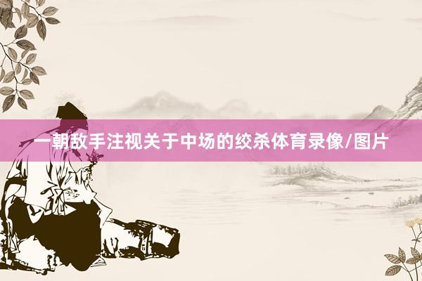 一朝敌手注视关于中场的绞杀体育录像/图片