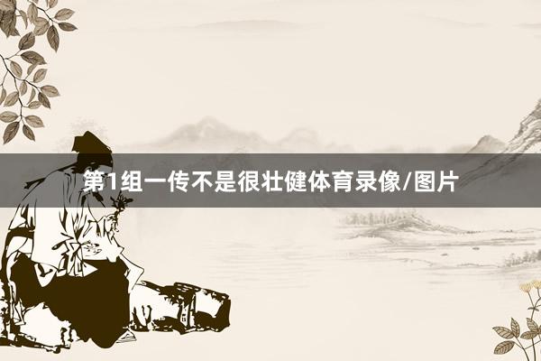 第1组一传不是很壮健体育录像/图片