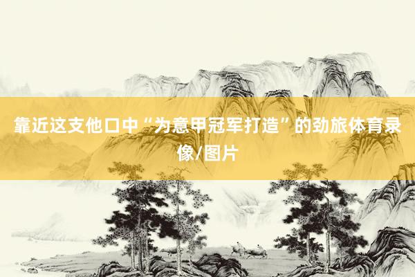 靠近这支他口中“为意甲冠军打造”的劲旅体育录像/图片