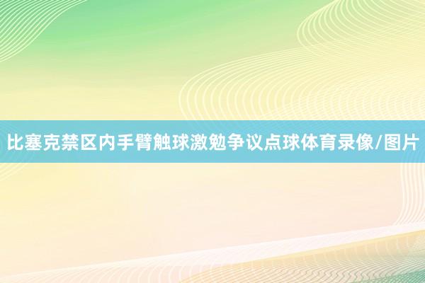 比塞克禁区内手臂触球激勉争议点球体育录像/图片