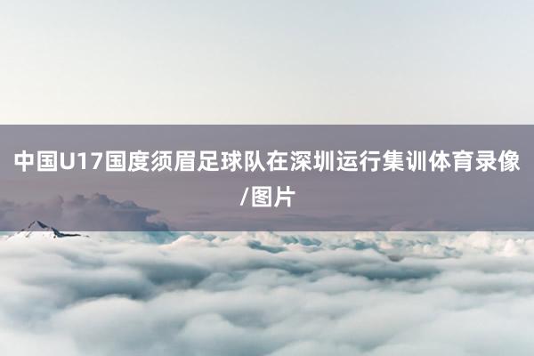 中国U17国度须眉足球队在深圳运行集训体育录像/图片