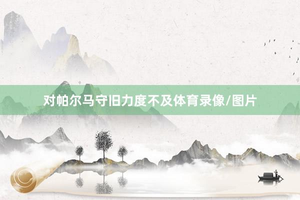 对帕尔马守旧力度不及体育录像/图片
