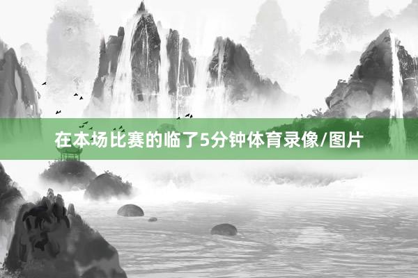 在本场比赛的临了5分钟体育录像/图片