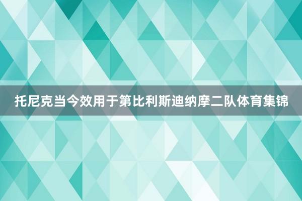 托尼克当今效用于第比利斯迪纳摩二队体育集锦