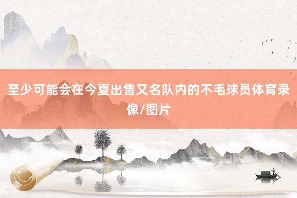 至少可能会在今夏出售又名队内的不毛球员体育录像/图片