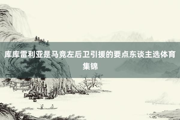 库库雷利亚是马竞左后卫引援的要点东谈主选体育集锦